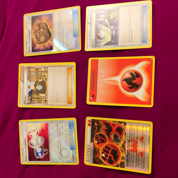 18 POKEMON cards fire Charmander Growlithe Vulpix fennekin - Picture 5 of 5